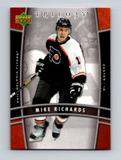 2006-07 Upper Deck Trilogy Mike Richards Philadelphia Flyers #74