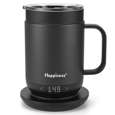 Smart Heated Coffee Mug,16oz Rechargeable Electric Self Heating Temperature C...