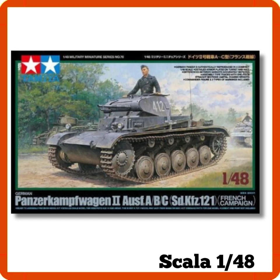 Modellino carro armato Tamiya PANZERKAMPFWAGE 1:48 modellismo militare statico - Immagine 3 di 3