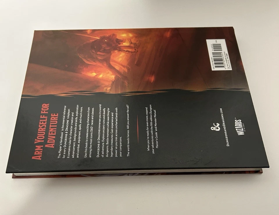 Dungeons & Dragons 2014 руководство игрока книга в твердом переплете 5-е издание.- НОВЫЙ - Изображение 4 из 4