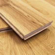 £35.99 Engineered Oak Wood Flooring - Brushed & Oiled - 18x3x150 Sample