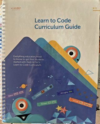 Wonder Workshop Learn to Code Dash Dot Curriculum Guide & Robot Challenge Cards