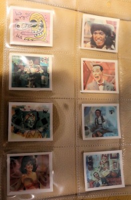 PEE WEES PLAYHOUSE 1988 TOPPS 3D MOTION COMPLETE SET 12 TRADING CARDS