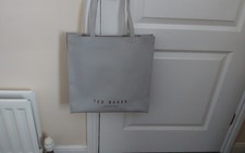 Image of ted baker bag icon bag with white bow PVC plastic