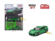 1:64 Mini GT #525 Porsche 911 Turbo S Python Green Blister Pack MGT00525