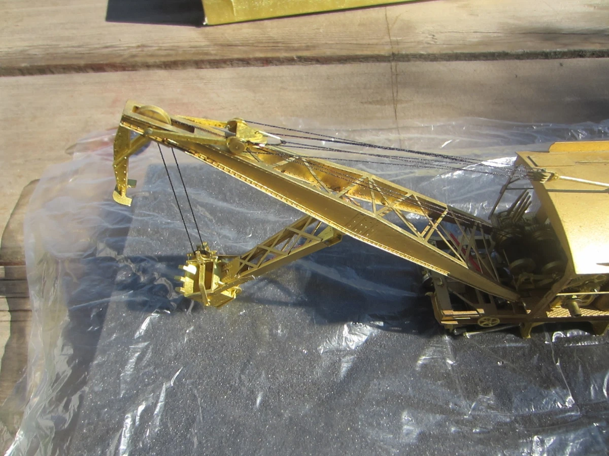 On3 RGS #20 Ditcher American Hoist Powered Unptd Brass New OB