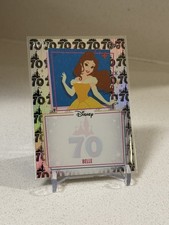 Topps Disneyland 70th Anniversary Gold Foil Belle 26/70 Autograph Opportunity