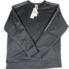 NWT Adidas Essentials Men's XL Fleece 3-Stripes Sweatshirt Sportswear Activewear