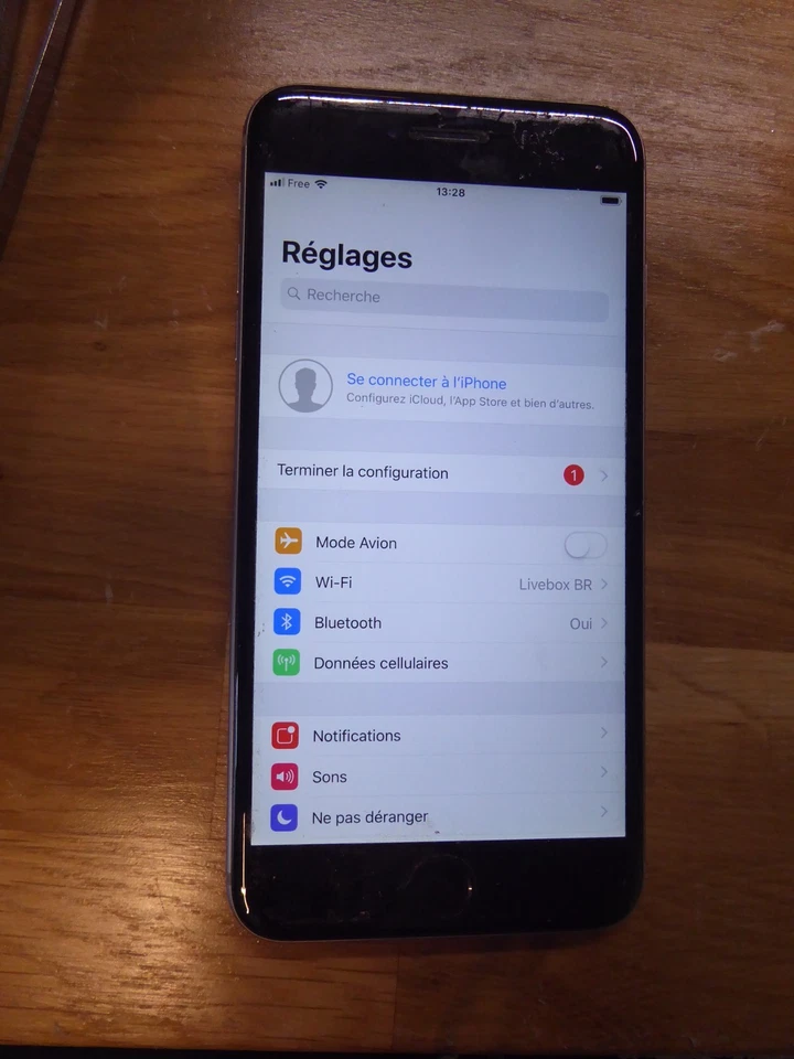 TELEPHONE APPLE IPHONE 6 PLUS 16 GO - ETAT BATTERIE 92% - Photo 2/4