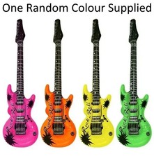 Giant Inflatable Rock Guitar Prop 85cm - Random Colour