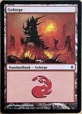 Gebirge 172/175 NM - MTG Magic the Gathering Karte