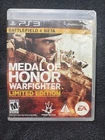 Medal of Honor: Warfighter -- Limited Edition Sony PlayStation 3 PS3 No Manual