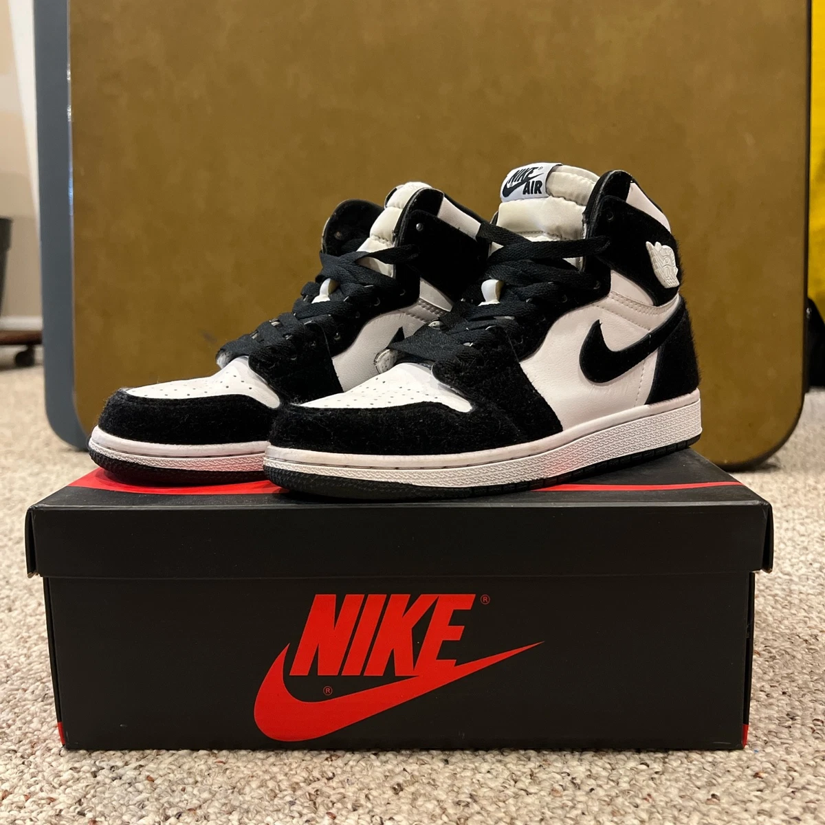 Jordan 1 Retro OG High White Black | eBay