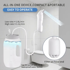 Portable Bidet Travel Muslim Shower Electric Rechargeable Handheld Personal