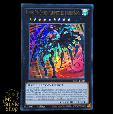 YuGiOh - Nummer C40: Gimmick-Marionette der dunklen Fäden - LDS3-DE065 UR DE NM