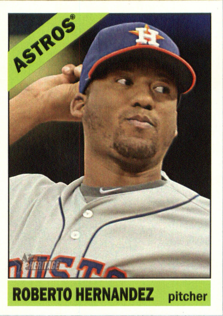 2015 Topps Heritage #661 Roberto Hernandez - BB