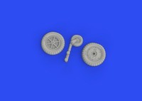 Eduard Accessories 648720 - 1:48 Bf 109G-4 Wheels For Eduard - Neu