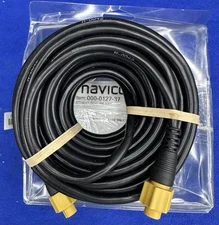 Lowrance Simrad Navico 50’ Ethernet Network Cable 000-0127-37 / ETHEXT-50YL