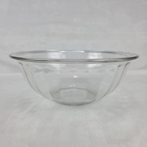 PYREX #325 Clear Mixing Bowl - 2.5L - Made in USA Glass -Used