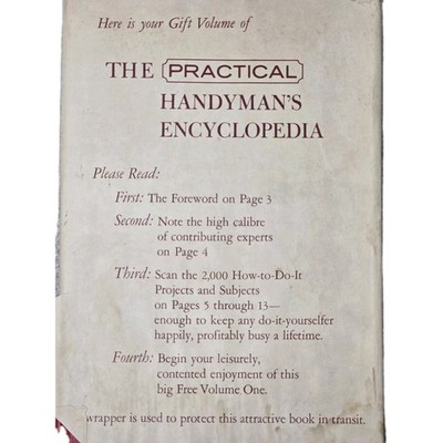 Handy mans encyclopedia the practical DIY cars houses decks electrical barbecue