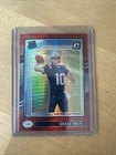 2024 Panini Donruss Optic - Rated Rookie Drake Maye #229 Red Mojo Prizm (RC)