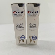 2 PK Crest Pro Health Gum Detoxify and Restor...