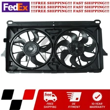 NEW AC Condenser Radiator Cooling Fan For 2005-2007 GMC Sierra 1500 2500 3500HD