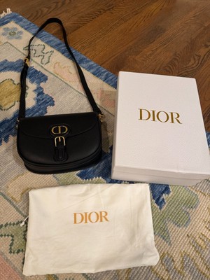 Christian Dior Medium Bobby Bag Black Excellent Condition With Box
