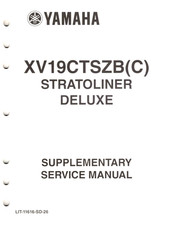 OEM Genuine Yamaha Dealer/Owner's Service/Repair Manual 2010 Stratoliner Deluxe