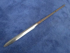 ORIGINAL ANTIQUE JAPANESE SAMURAI SPEAR PONT HANDMADE YARI