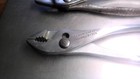 3 1915+ Crescent Checkerdot Handle Pattern Pliers 8" 6" Thin Nose 6 Checkerboard — photo 3