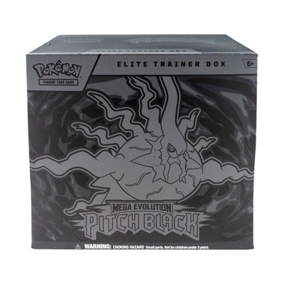 Pokmon Mega Evolution 5 Pitch Black Elite Trainer Box, 9 Booster Packs, Zarude
