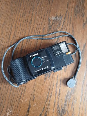 Canon Snappy S 35mm 1:4.5 Point & Shoot Kompaktkamera Schwarz Top Zustand