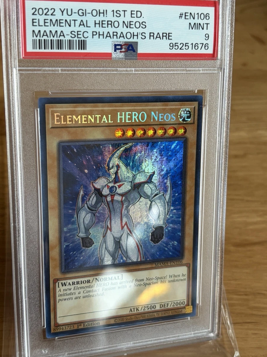 Preços baixos em Elemental Hero neos Yu-gi-oh! TCG Jogos de cartas