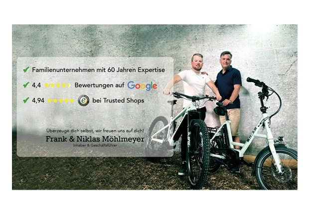 Pegasus Premio EVO 10 Lite COMFORT grau | 500WH | E-Bike Herren Trekking | 55cm - Bild 4 von 4