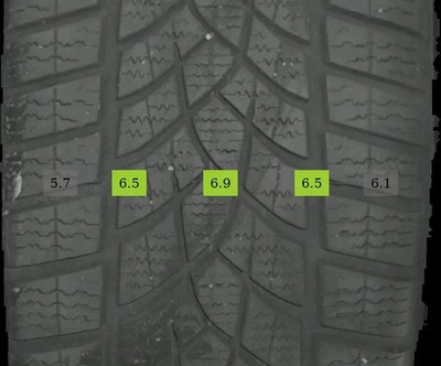 205/45 R18 90H Winterreifen Goodyear Ultragrip 6mm DOT 2523 - 2 REIFEN