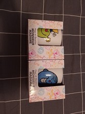 Monsieur Madame lot de 2 mugs en céramique multicolores en boîte, personnages