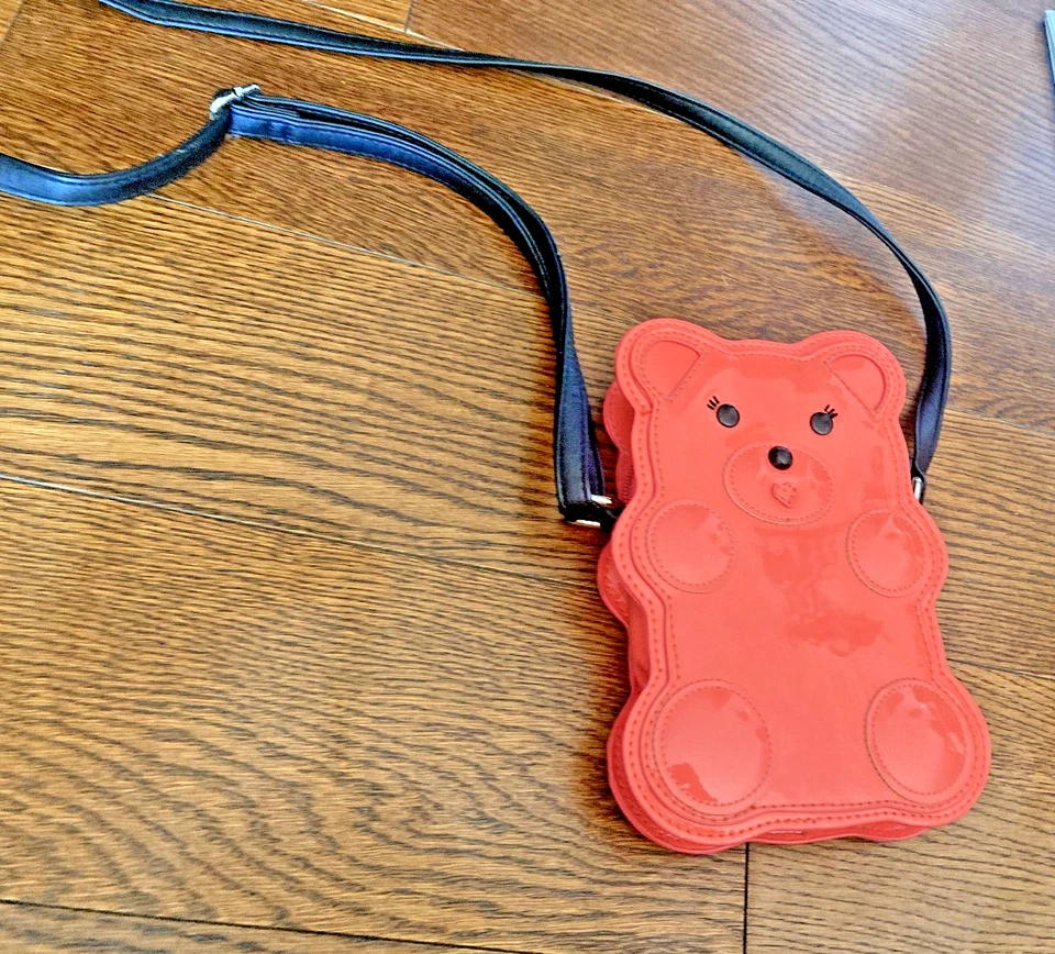 Bolso Bandolera Lily Bloom Candy Teddy Gummy Bear Naranja Foto 3 de 4
