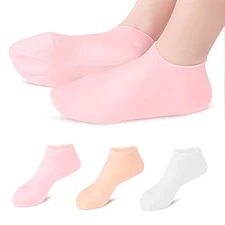 Silicone Gel Moisturizing Socks Aloe Socks Pedicure Socks For Repairing Dry