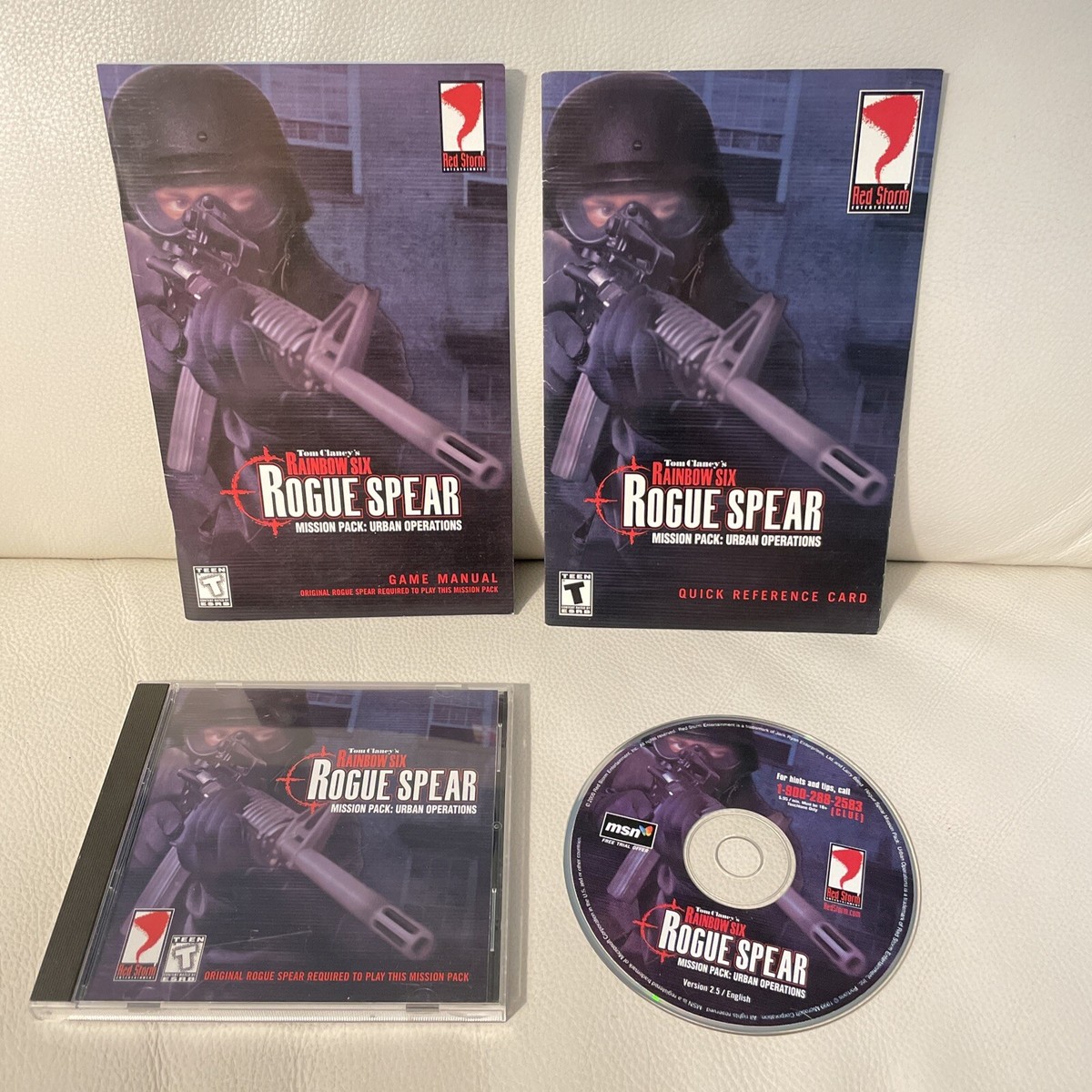 RAINBOW SIX ROGUE SPEAR 北米版　PlayStation ヴィンテージ 通販本・音楽・ゲーム - RAINBOW SIX ROGUE SPEAR