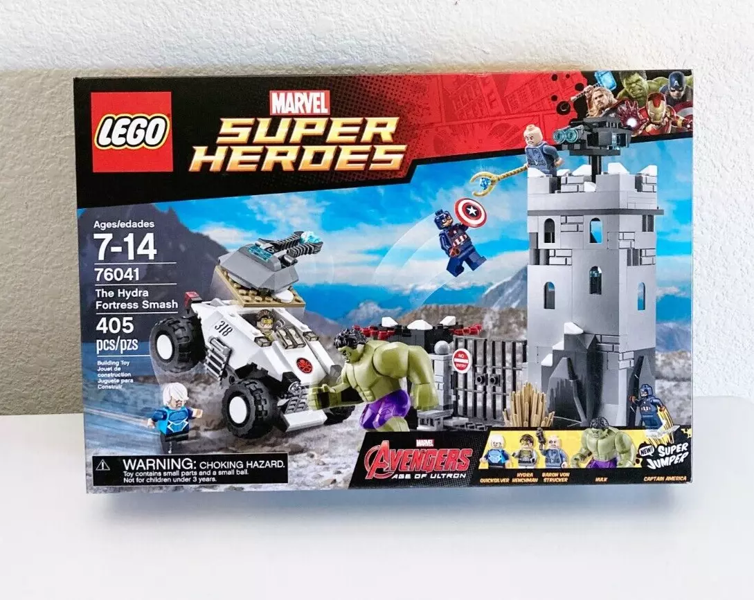 LEGO Marvel Super Heroes Avengers The Hydra Fortress Smash Set #76041