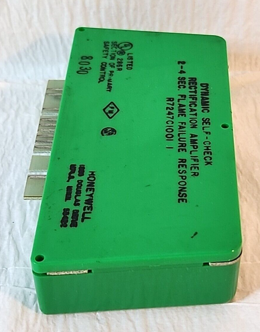 Honeywell R7247C1001 Dynamic Self-Check Rectification Honeywell R7247C1001 Dynamic Self-Check Rectification