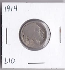 1914 Buffalo Nickel Acid Dated L10