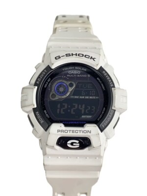 Casio G-Shock GW-8900A-7JF White Resin Tough Solar Digital Watch