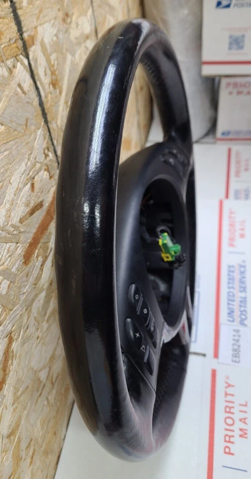 BMW X5 2000-2006 VOLANTE DEPORTIVO NEGRO E53 CON CONTROLES MADERA GRANO FABRICANTE DE EQUIPOS ORIGINALES 6755737 Foto 4 de 4
