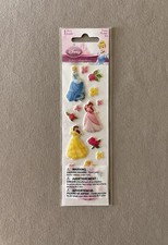 Disney Princess Puffy Stickers By SandyLion Includes 17 Stickers, New In Package