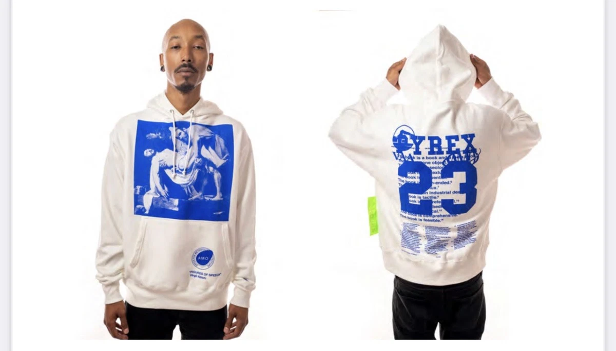 Virgil Abloh ICA Boston Pyrex 23 Hoodie Size M