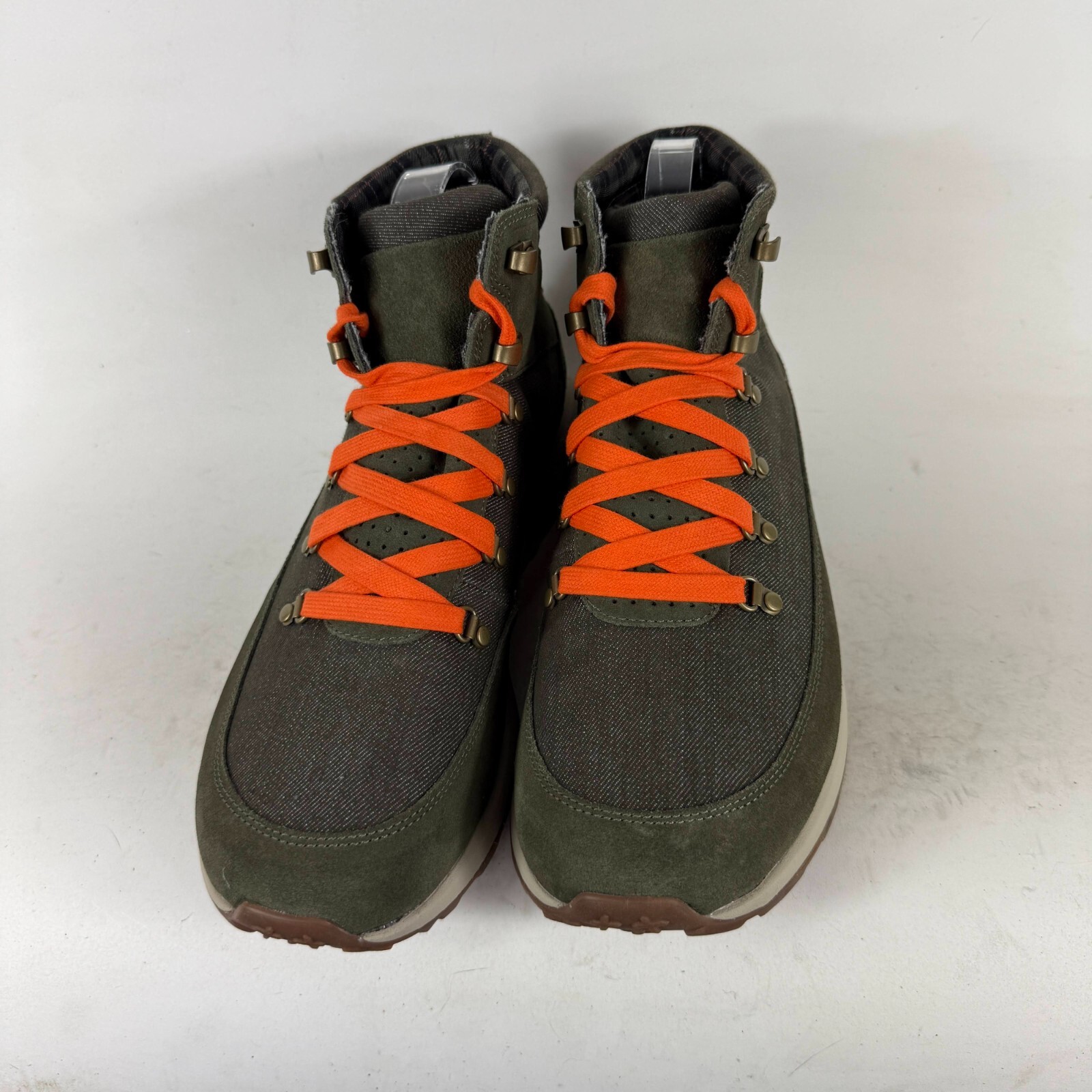 Merrell Waitsfield Chukka Boot uomo 10 verde grigio stringato punta tonda scarpe da trekking