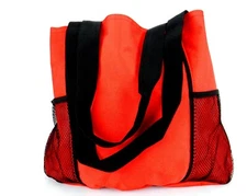 Red Leisure Tote, General Purpose Bag, Shopping, Travel, Beach, Sports, #SD4053