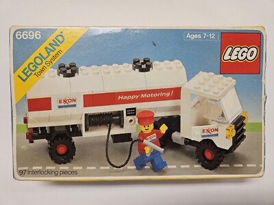 LEGO Exxon Fuel Tanker 6696 Vintage 1984 New unopened Legoland